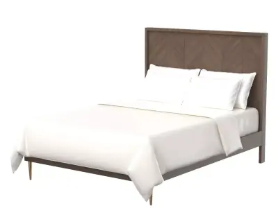 Greyson Bed Queen 102589 3D model