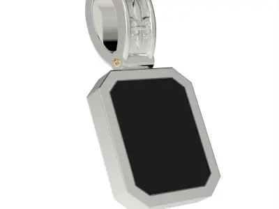 Onyx pendant 3D print model