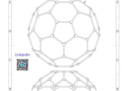 DIY Wooden Geodesic Dome Climbing Structure and  Kids Play Gym 3D model
