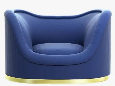 Brabbu Dakota Single Sofa 3D model