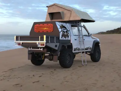 TOYOTA HILUX 3D model get