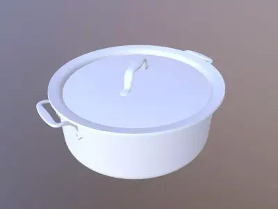 Kitchen Pot 3D model