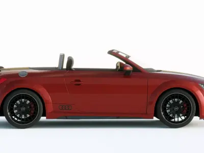 Audi TTS Roadster 2019 3D model