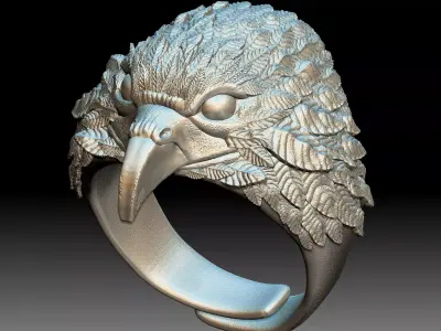 Eagle Ring 3D print model