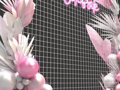 Balloon Arch 5 3D model