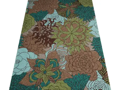 Rug Set 1091 3D model