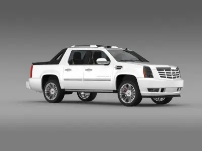 Cadillac Escalade 2013 EXT 3D model