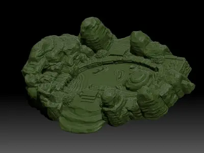 Koi Pond 3D print model