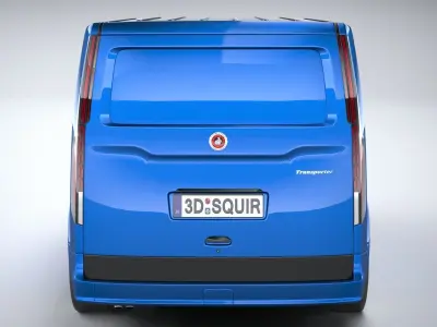 Generic Van Medium 2020 3D model