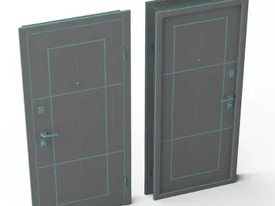 Zaena Door 3D model