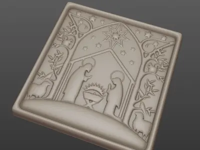 The birth of god 3D print model