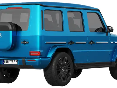 Mercedes-Benz G580 with EQ Technology 3D model
