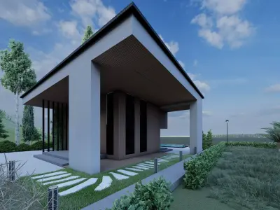 Villa Njer  3D model