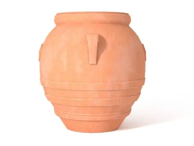 Terracotta Urn 3D model