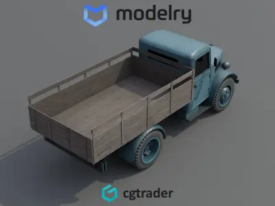 4x4 truck 3D model from CGTrader
