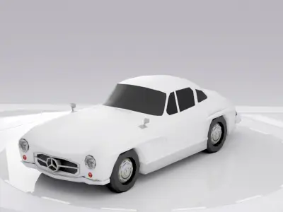 Low Poly Car Collection  Low-poly 3D model
