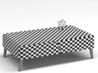 Modern Center Table 3D model