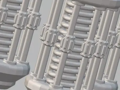 MG2-072023 Mech Graveyard Series - Reactor 1 3D print model