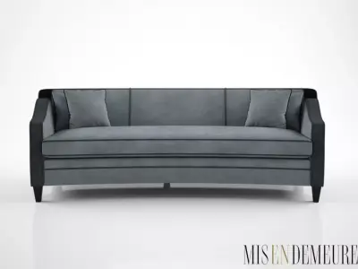 Mis En Demeure Harrison curved sofa 3D model