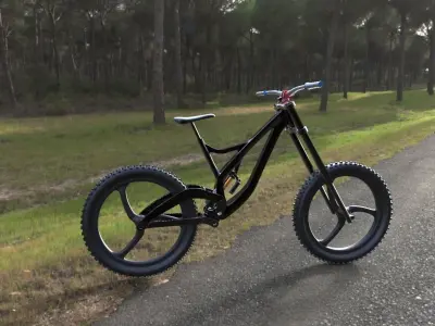 BIKE DownHill 3D print model