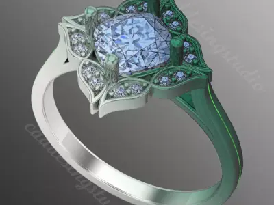 Ring kt126 3D print model