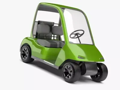 Golf Cart 3D model