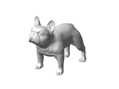 buldog 3D model