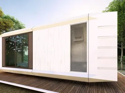 Capsule House W5 3D model