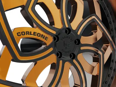 corleone bontate wheel  3D print model
