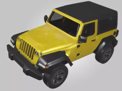 Jeep Rubicon 3D model