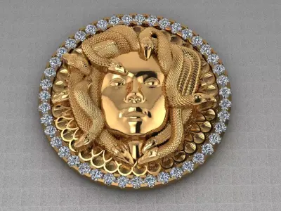 fashion pendant 3D print model