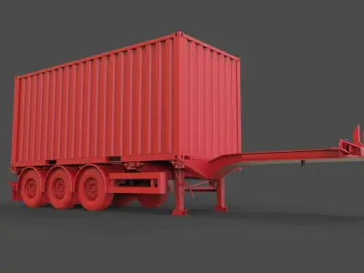 Trailer mod17 3D print model