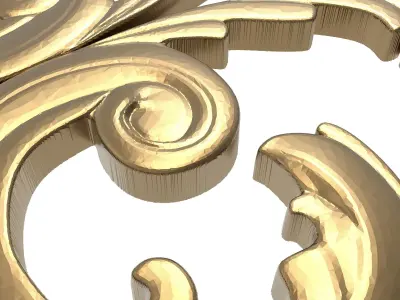  decorative pattern ready for 3D printing 3D model 377