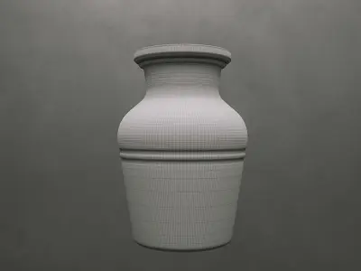 Ancient Vase  Low-poly 3D model