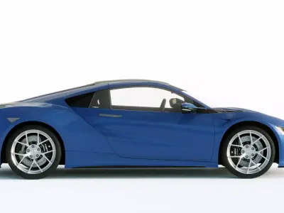 Honda NSX 2020 3D model