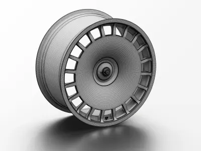 OZ Racing Magnesium Rim DTM 190E 3D Model 3D model 3D model