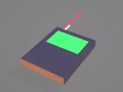 Wide Controller Free 3D model