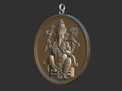 Ganesh ji Loket design 3D print model