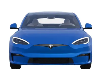 Tesla model S 2021 PLAID 3D model