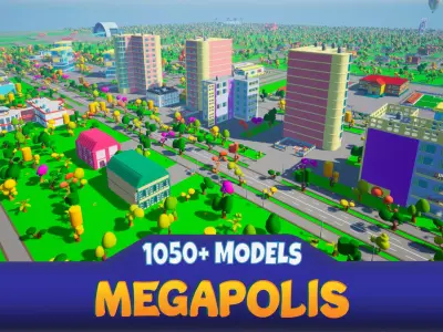 Megapolis City 3D model