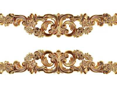Classic carved 237 3D model