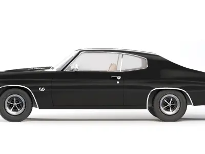 Chevrolet Chevelle SS 454 1970 3D model