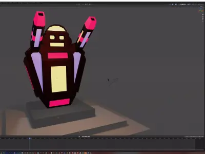 Free robot Free 3D model