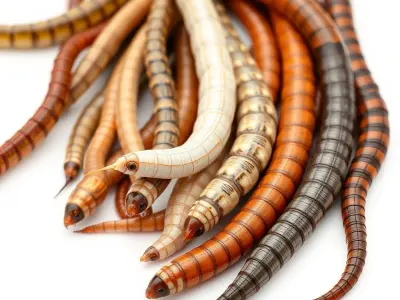 Realistic Snake Model Pack with Detailed Texturing Low-poly 3D model