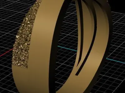 Engagement Ring 3D print model