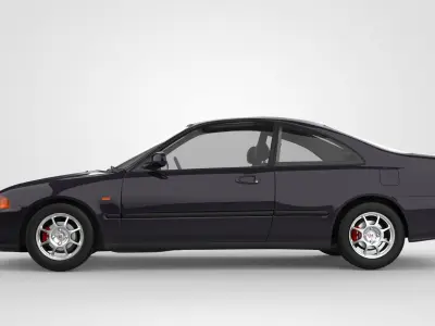 Honda Civic EJ1 Coupe 3D model