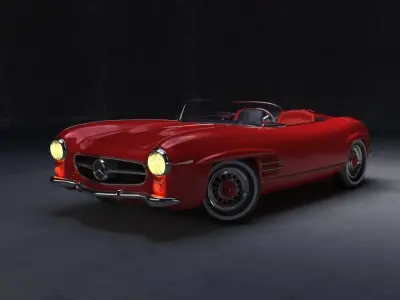 Mercedes Benz 300 SL  3D model