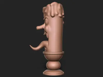 Candle 3D print model