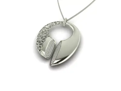 Fashion Jewelry  Pendant  Free 3D print model