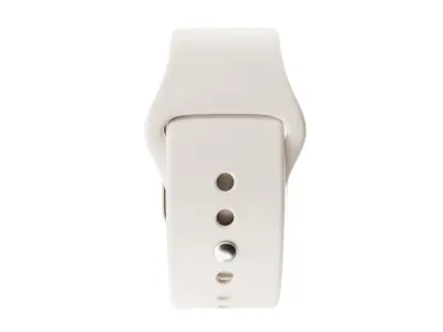 Apple Watch Series 8 Sport Band Gold Stainless Steel Low-poly 3D model